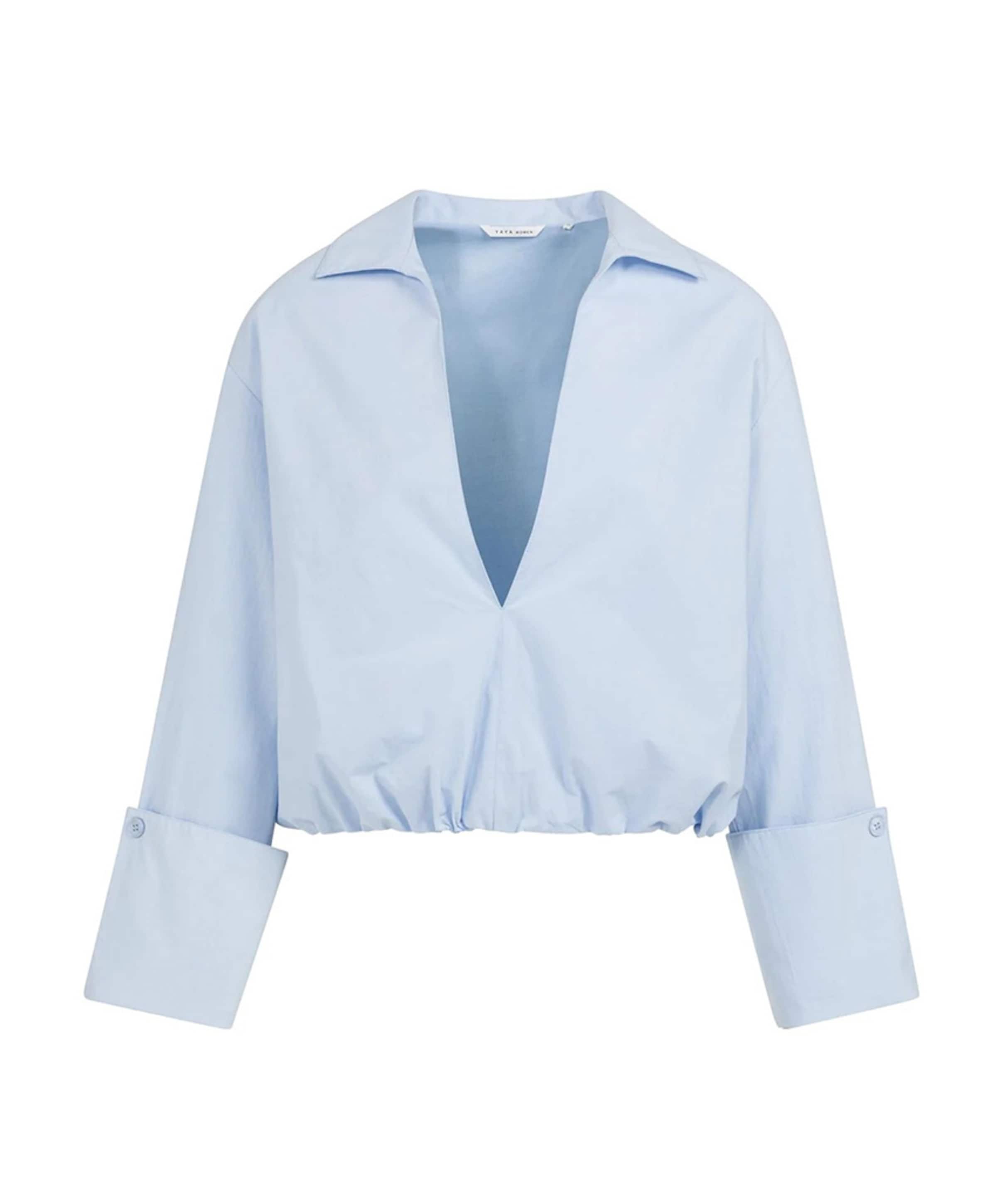 Dames blouse blauw