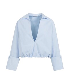 Dames blouse blauw