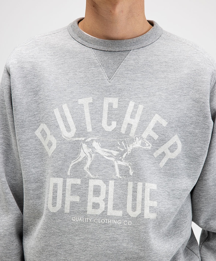 Heren sweater grijs
