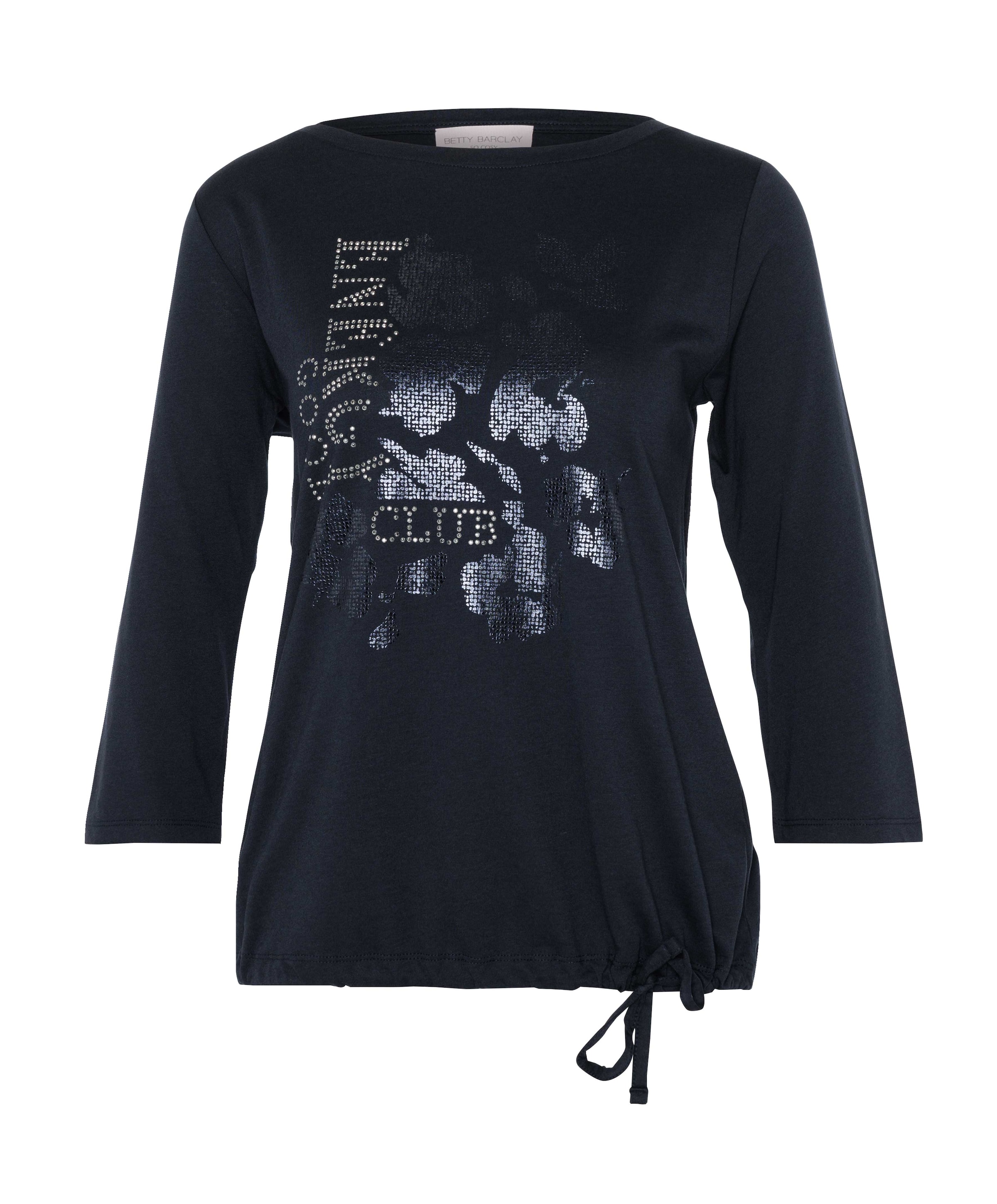 Dames longsleeve blauw