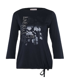 Dames longsleeve blauw