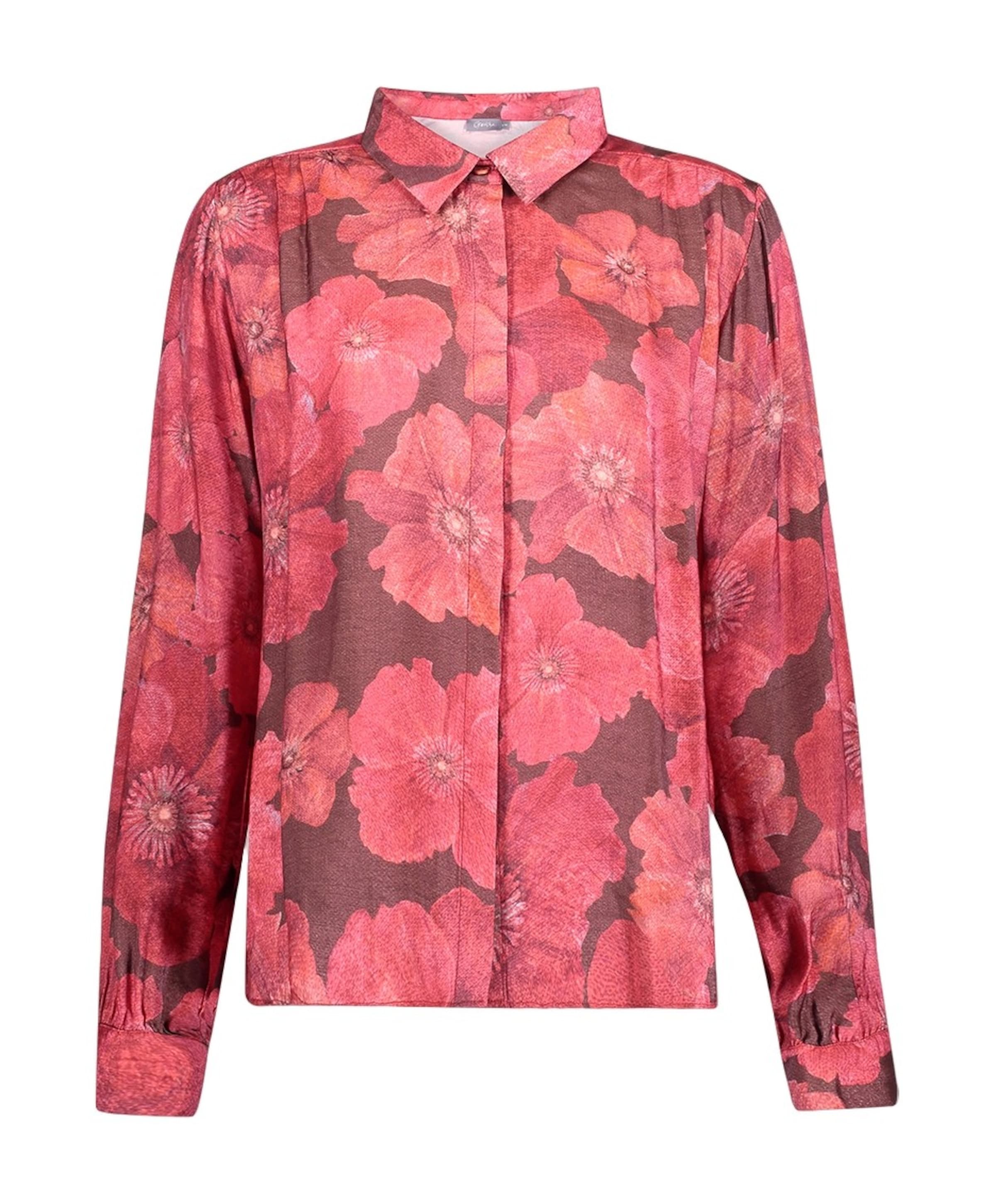Dames blouse rood