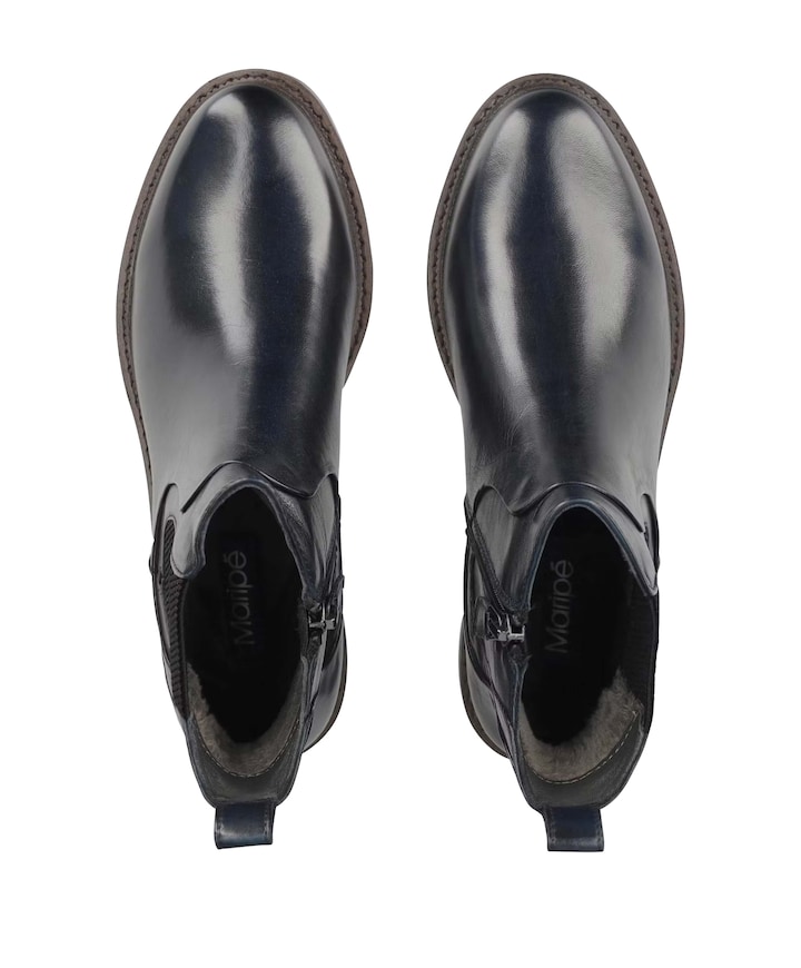 F2411 enkellaarzen blauw