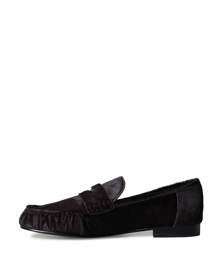 dames loafers bruin