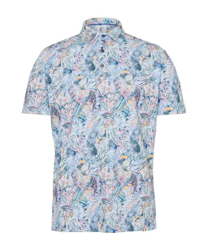 Heren polo multicolor