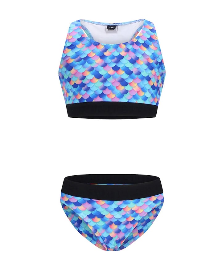 Meisjes bikiniset blauw