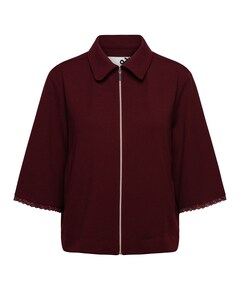 Dames jas bordeaux