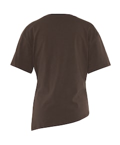 Dames T-shirt bruin