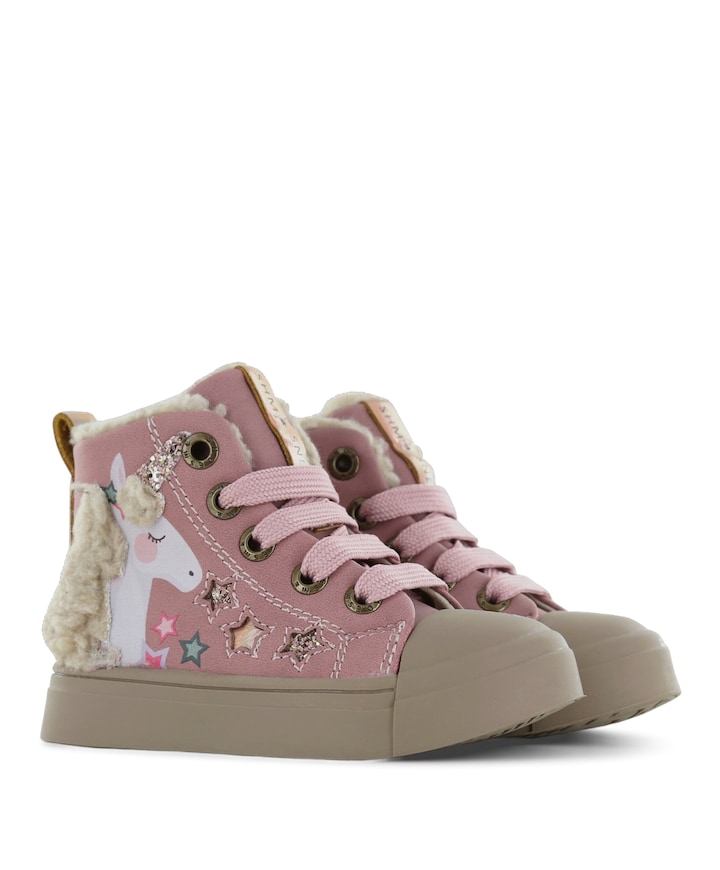 meisjes veterschoenen roze