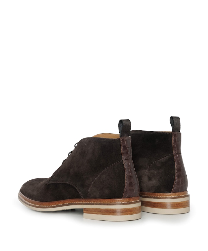 heren veterboots bruin