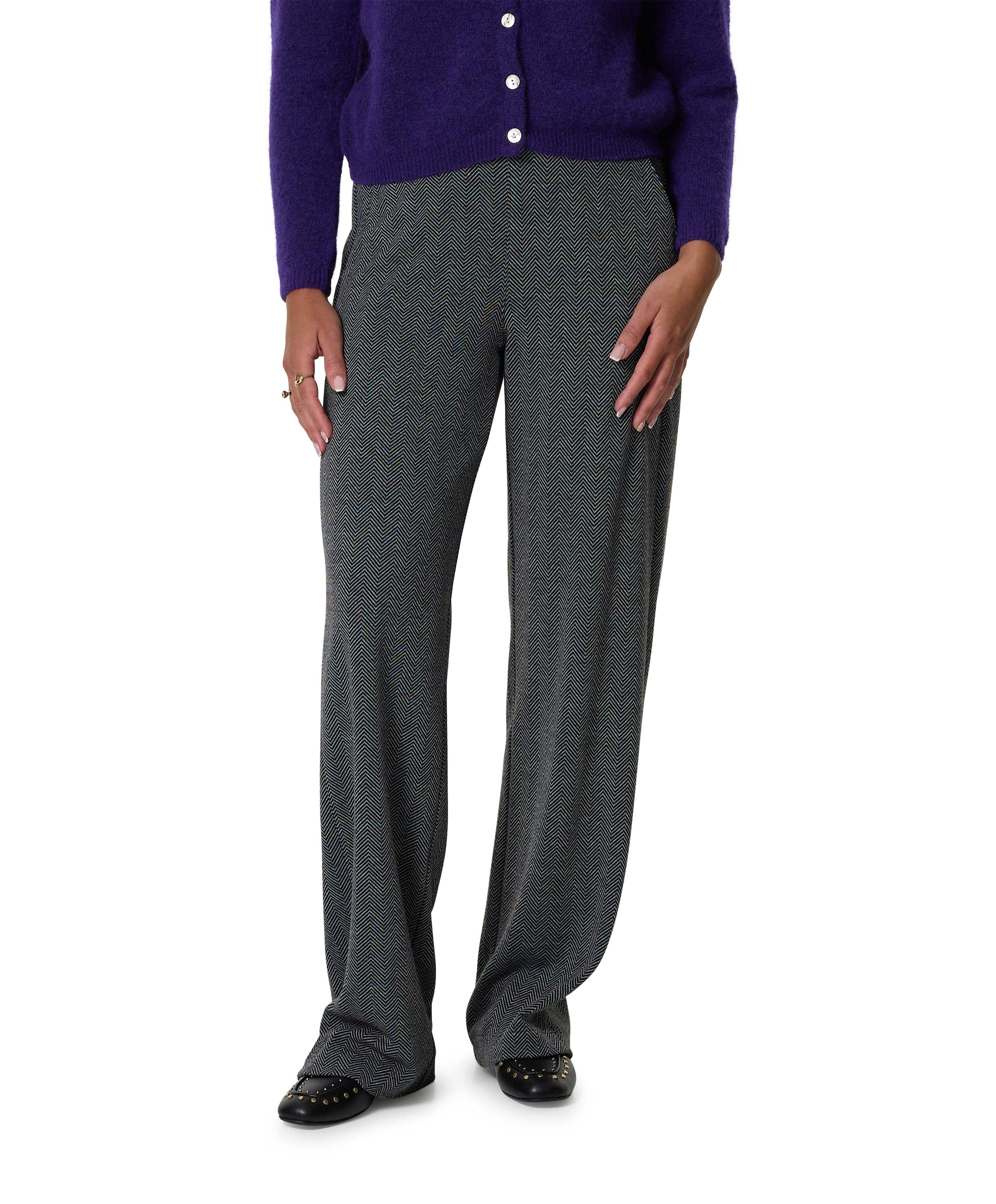 LIZ EASY dames broek zwart