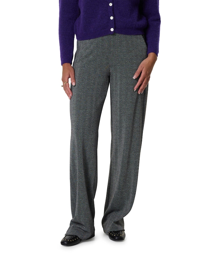 LIZ EASY dames broek zwart