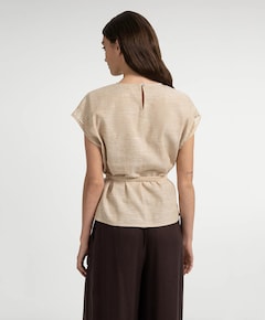 Dames top beige