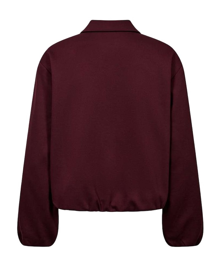 Dames jas bordeaux