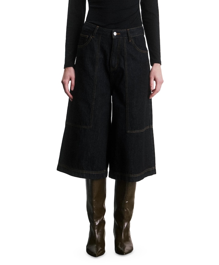 Lukas dames jorts blauw