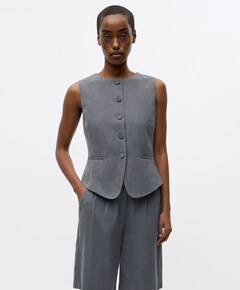 Gilet grijs
