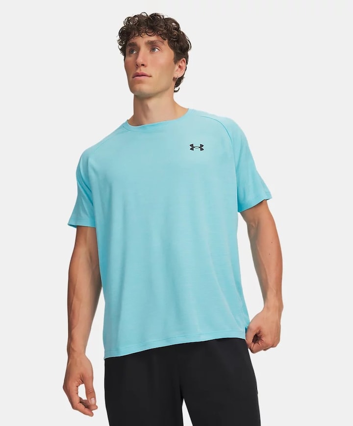 Heren t-shirt blauw
