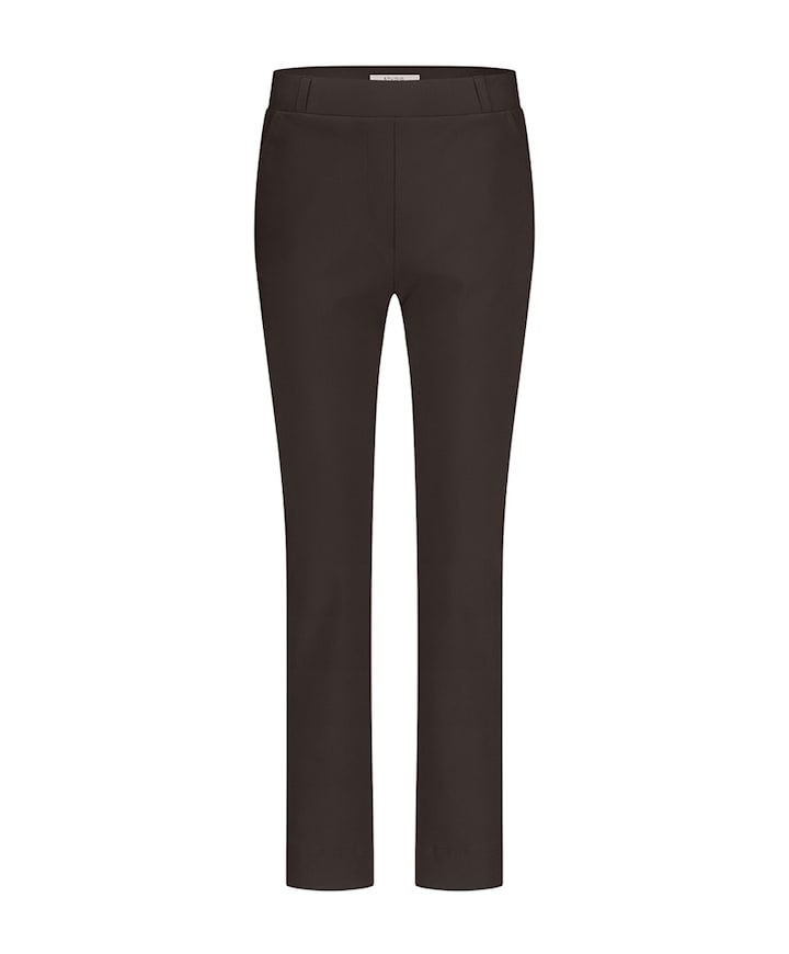 Anne bonded broek bruin