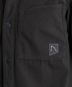 Heren overshirt grijs