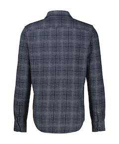 Heren overshirt blauw