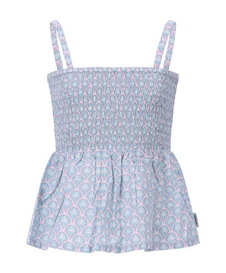 Meisjes top blauw