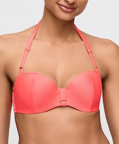 Dames bikinitop oranje