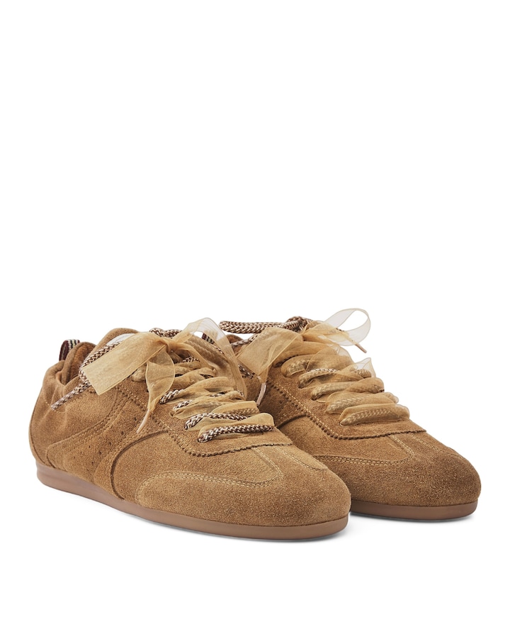 June Haylee dames sneakers bruin