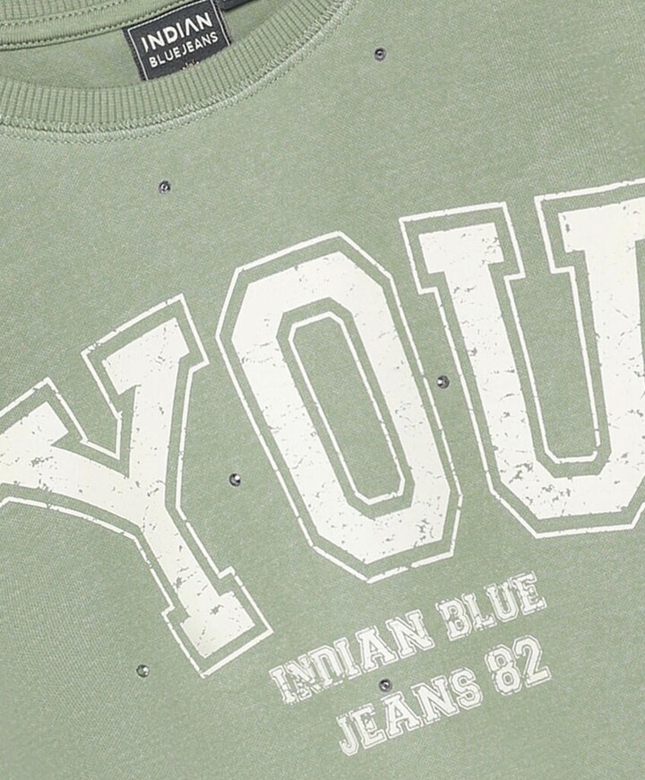 Meisjes T-shirt groen
