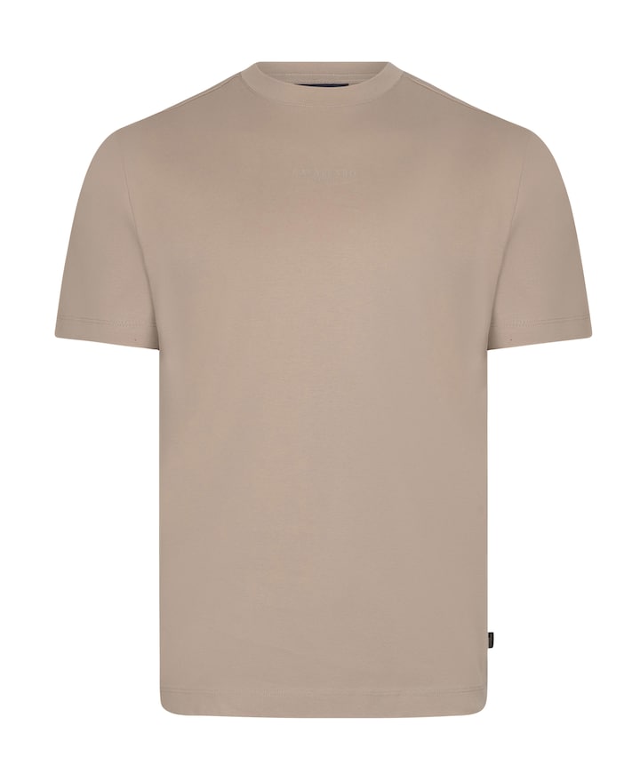 Heren T-shirt beige
