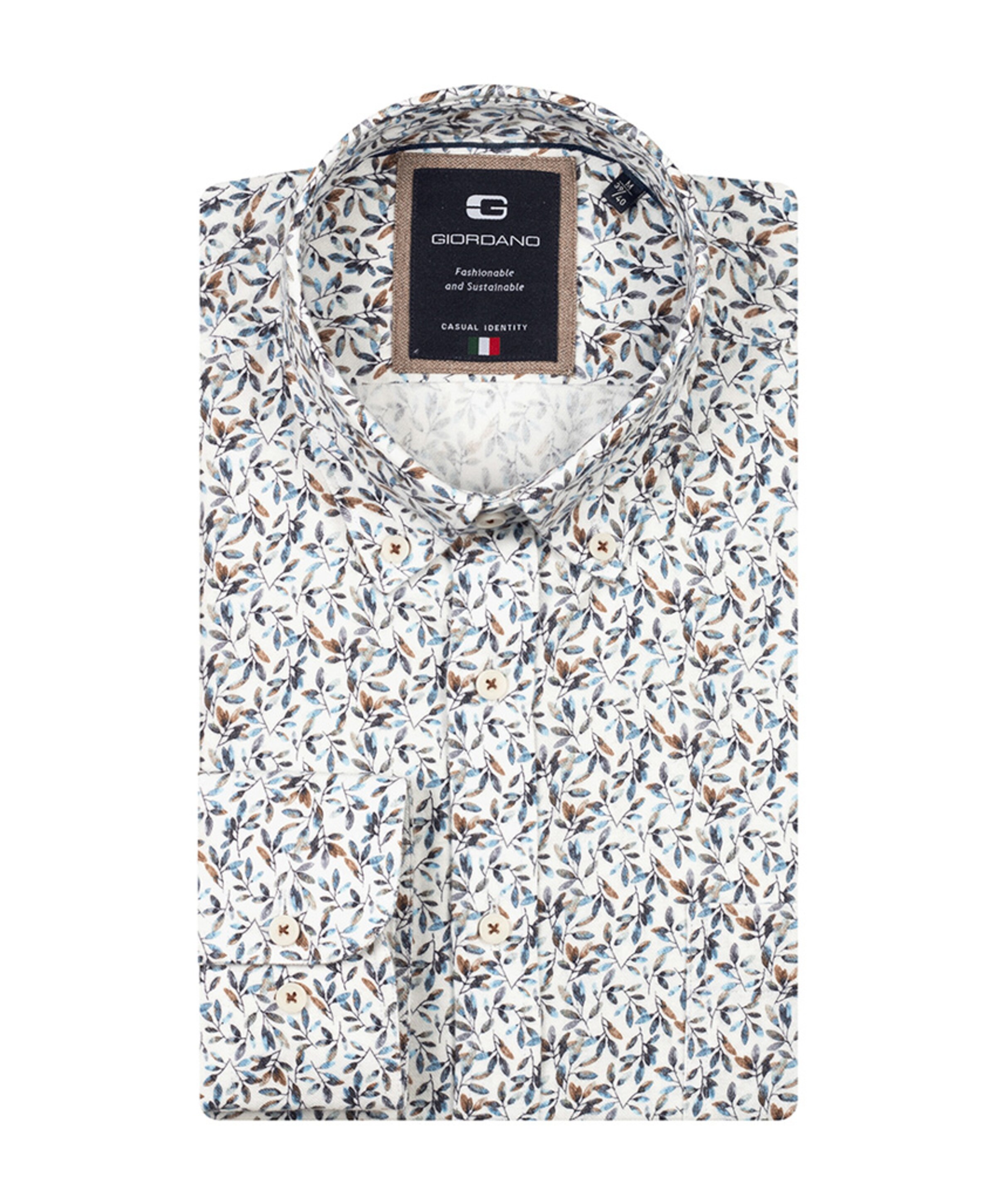 Overhemd lange mouw ecru