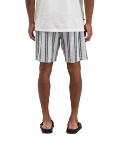 Alex Stripe Short heren korte broek blauw