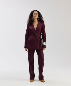 POPPY-PA dames broek bordeaux