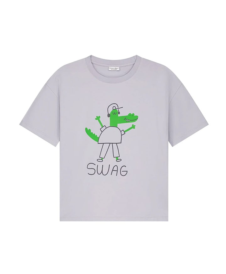 Jongens T-shirt paars