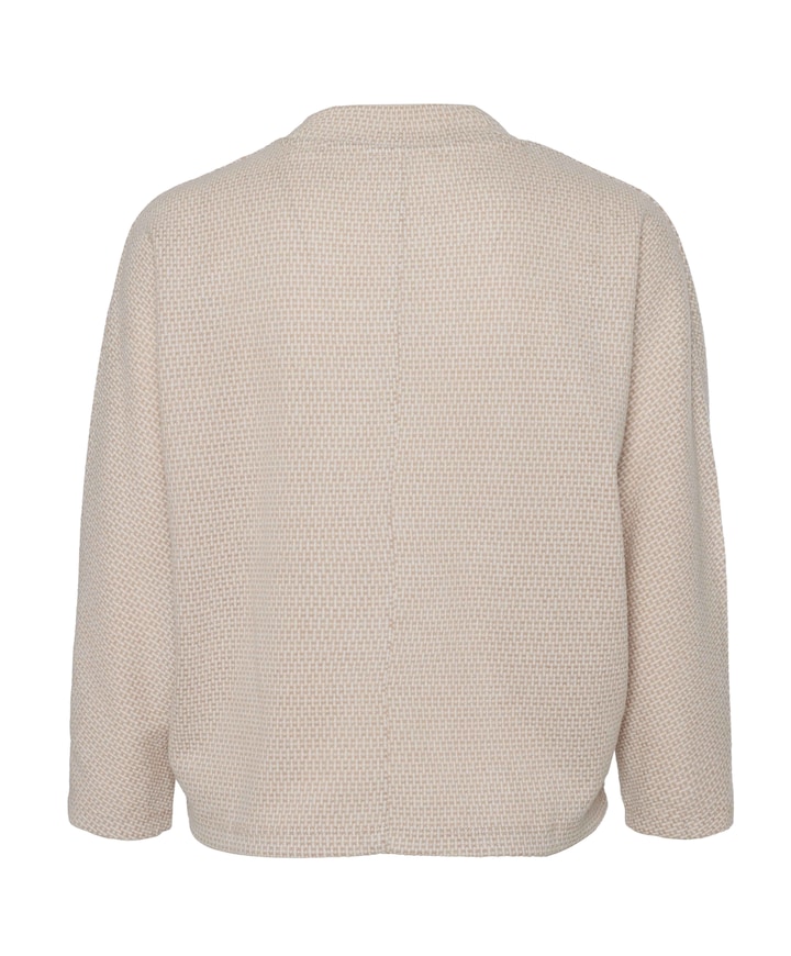 Dames longsleeve beige