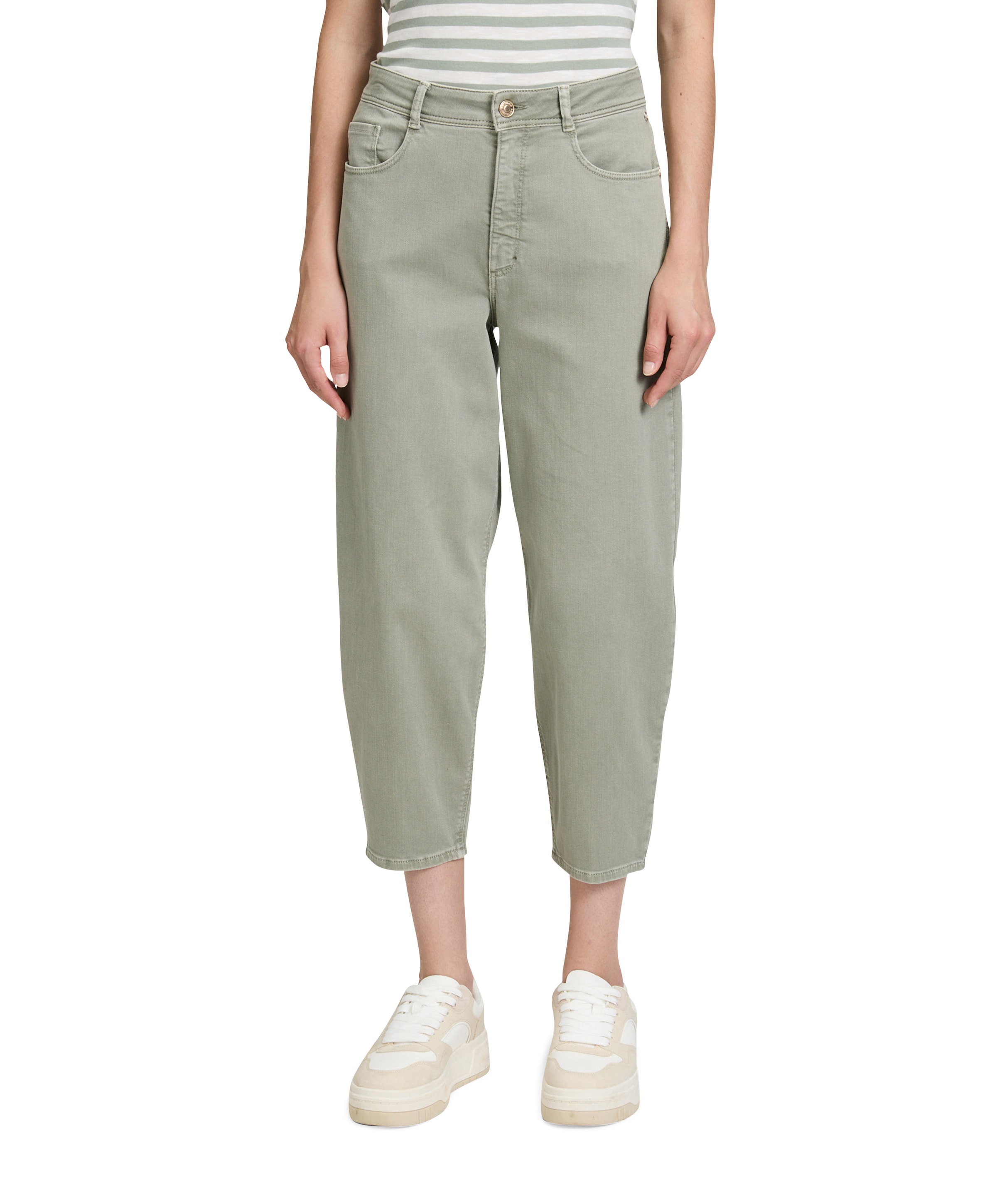 7/8 dames broek groen