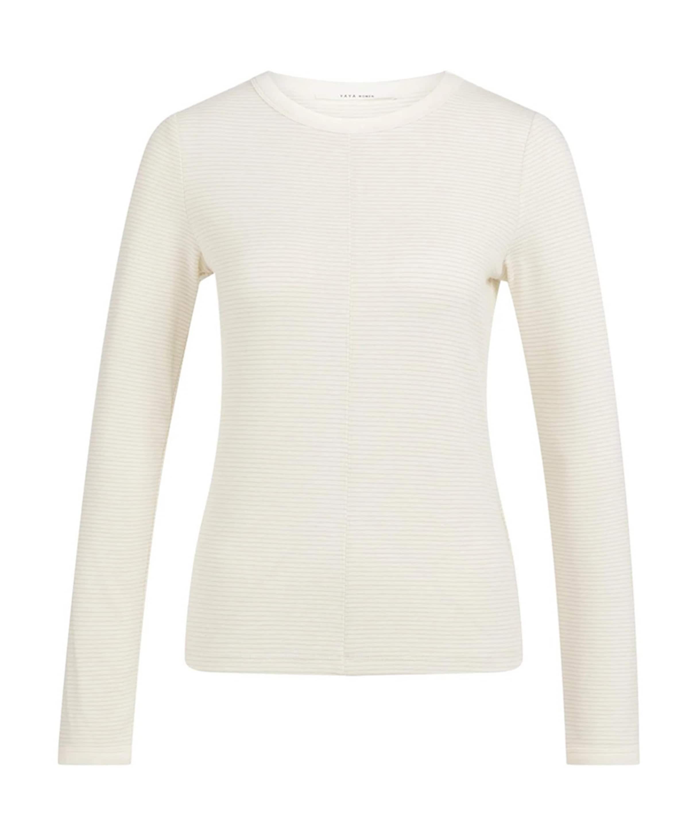 Dames longsleeve ecru