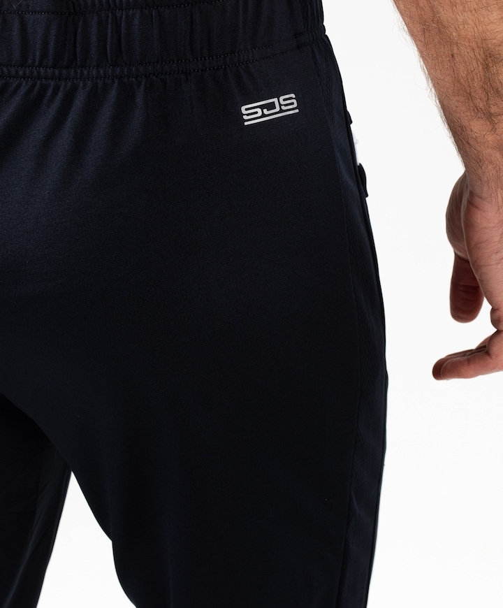 Matt heren trainingsbroek blauw