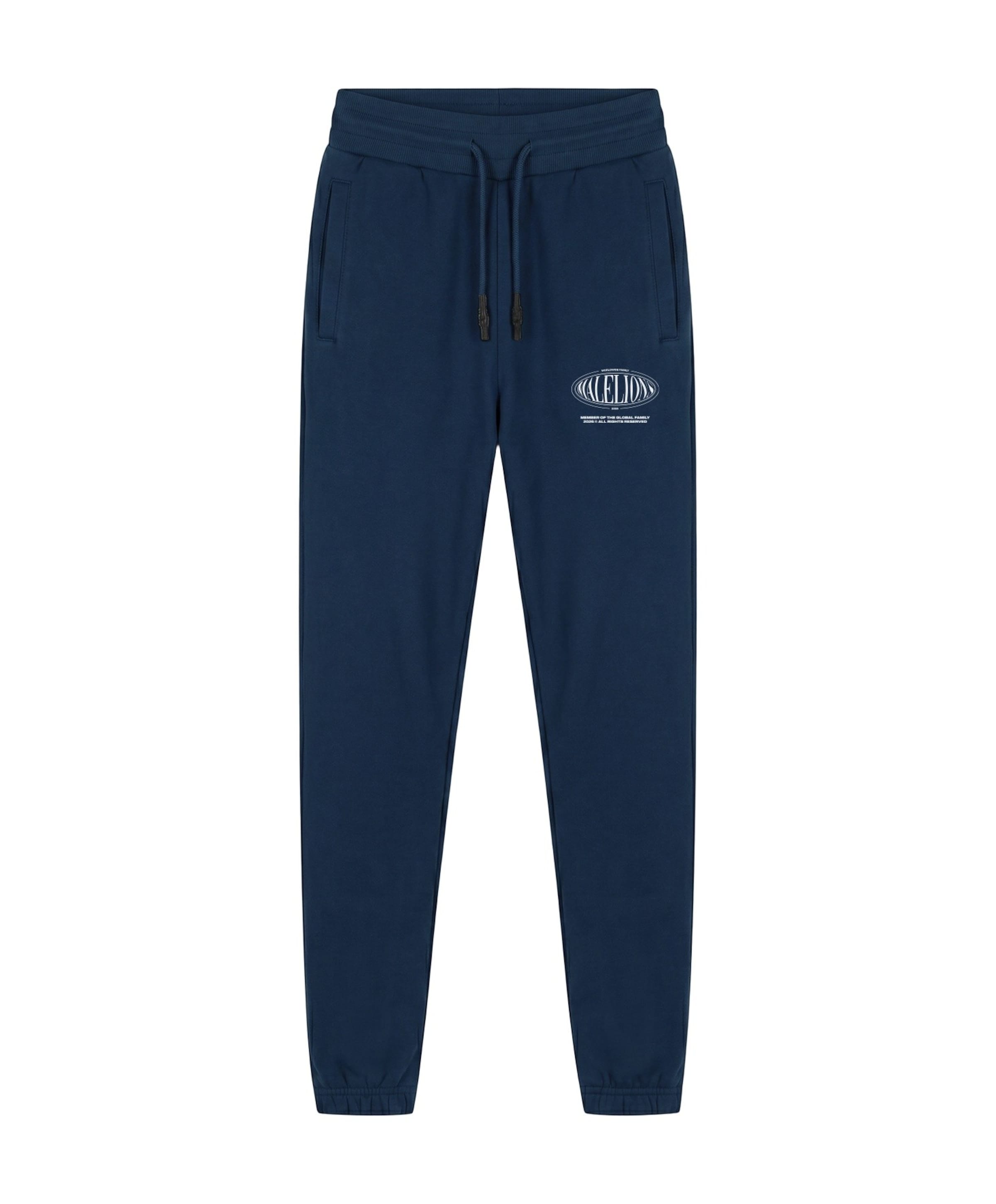 Malelions Junior Lifestyle Sweatpants jongens broek blauw