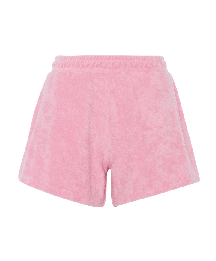 TOWELING SHORT dames short roze