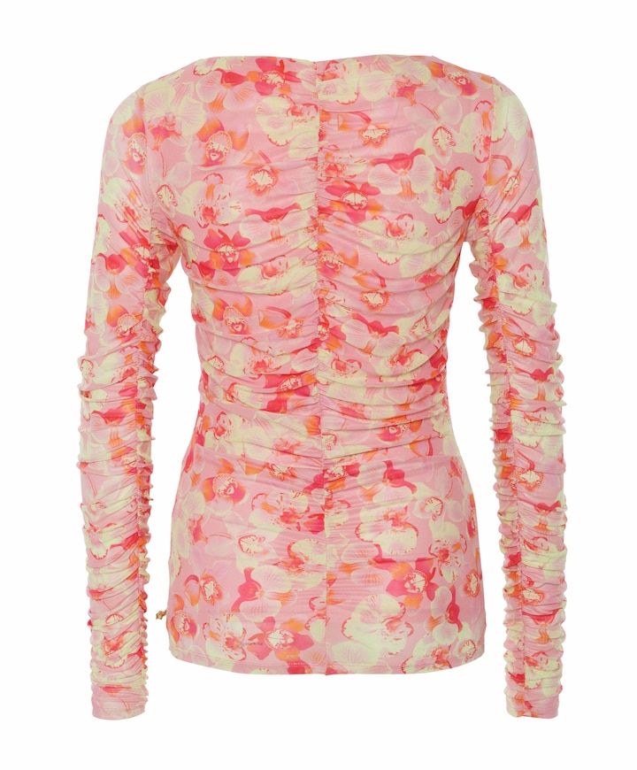 Dames longsleeve roze