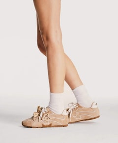 dames sneakers beige