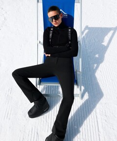 Christie salopette dames skibroek zwart