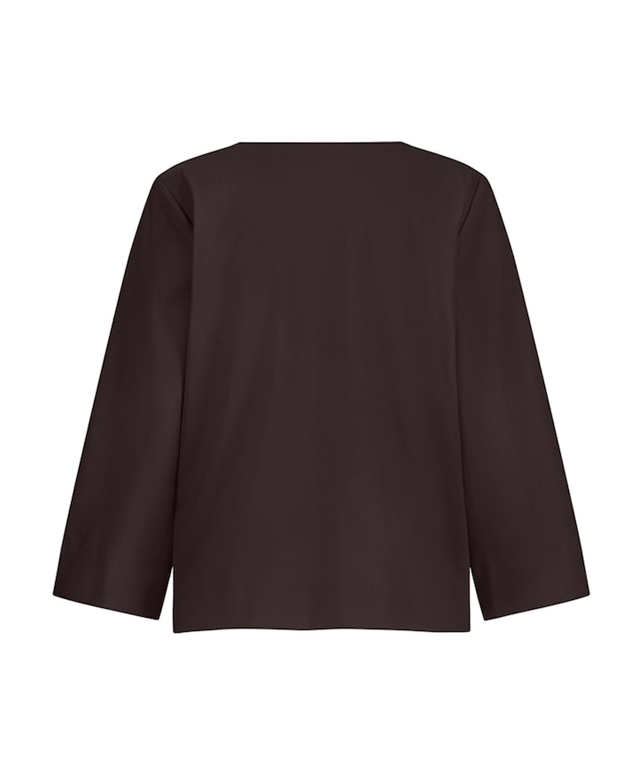 Dames longsleeve bruin