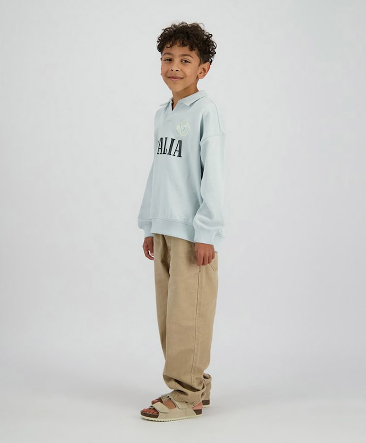 Jongens sweater blauw