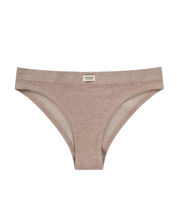 Dames slip beige