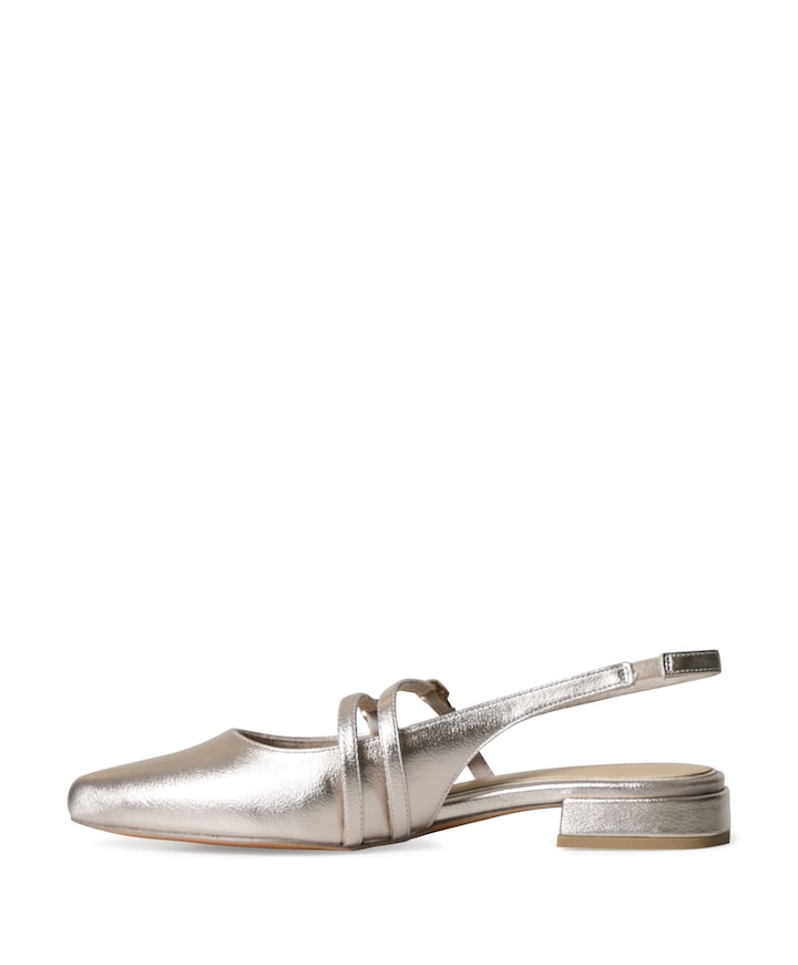 dames slingbacks goud