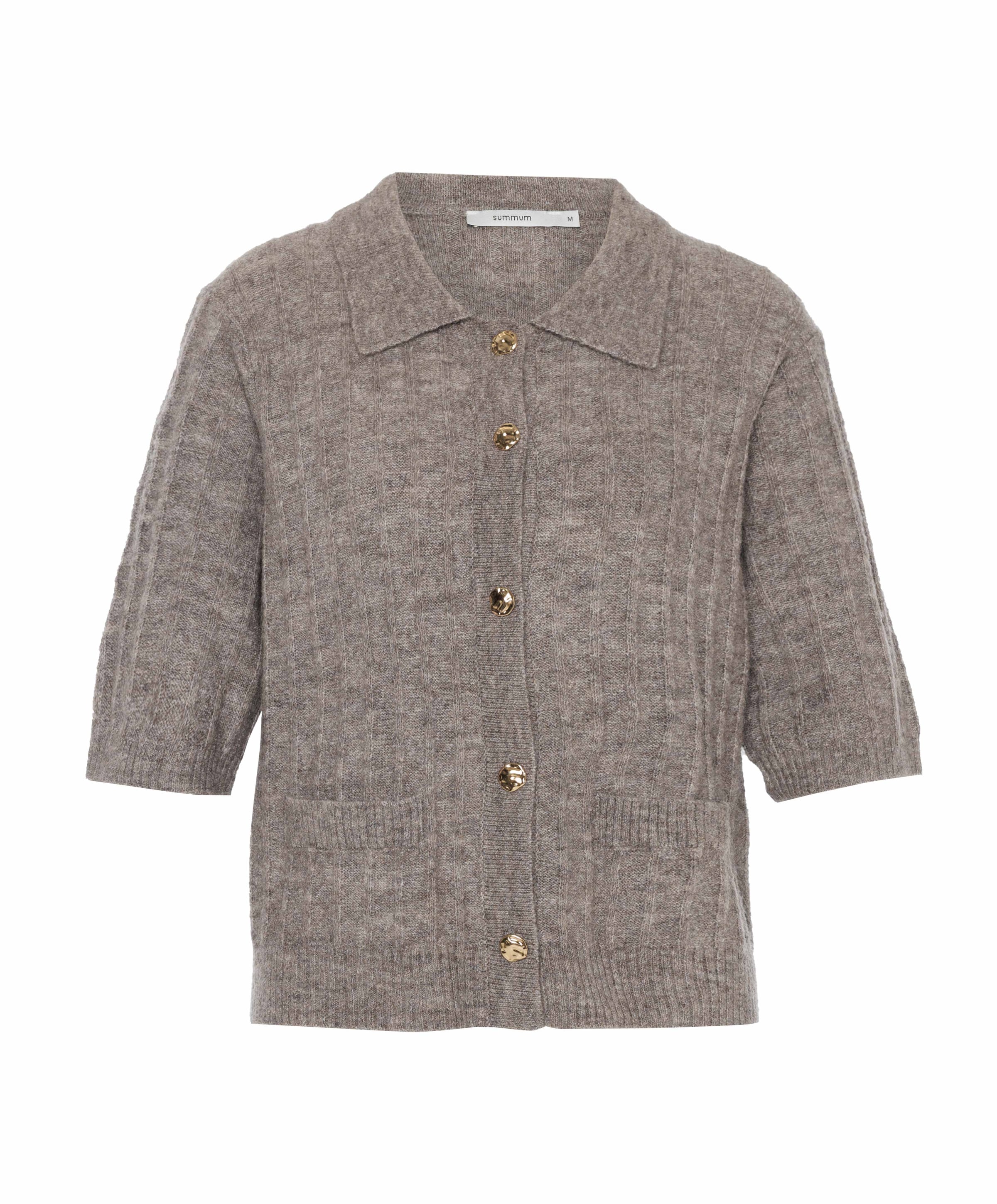 Dames vest beige