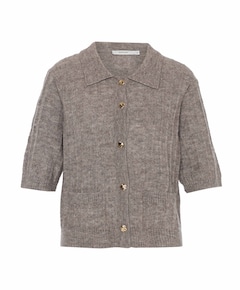 Dames vest beige