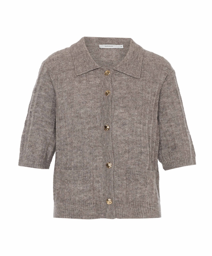 Dames vest beige