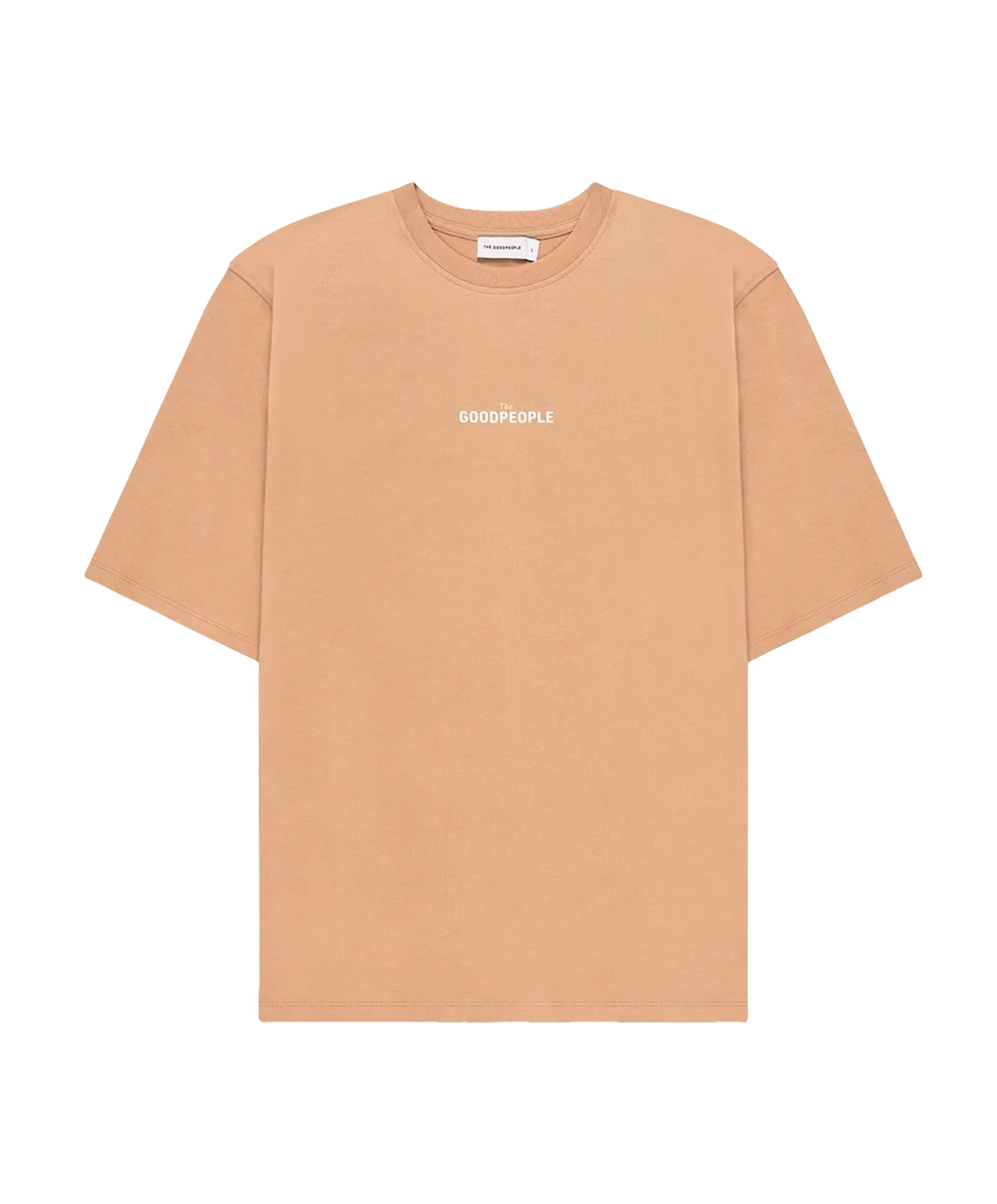 Heren T-shirt beige